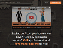 Tablet Screenshot of keysmiths.com